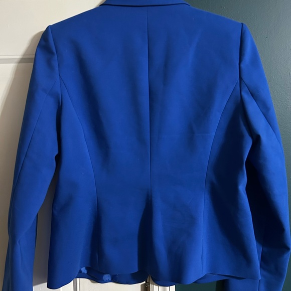 Blue Calvin Klein suit jacket size 12p - Picture 6 of 6